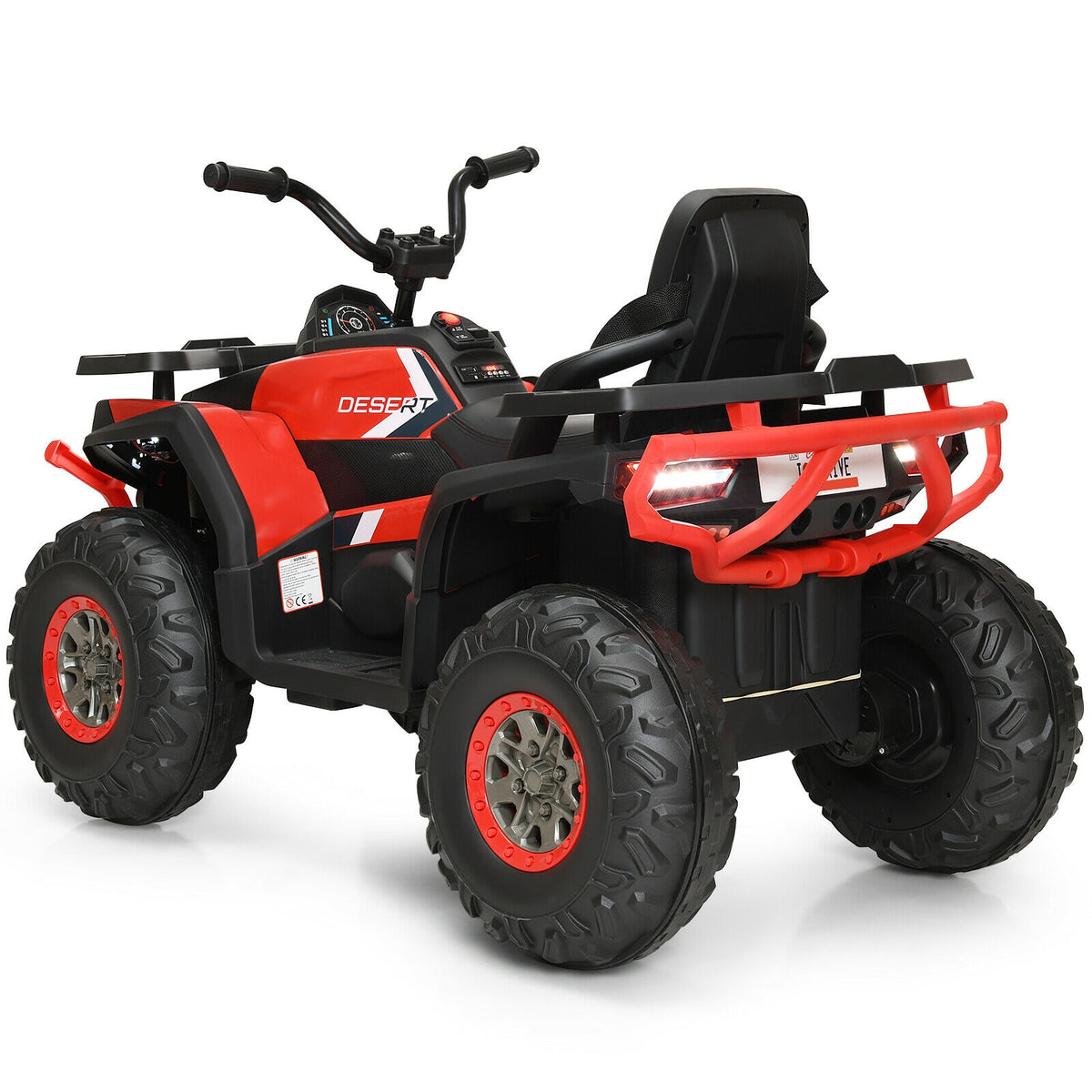 12 V Kids Electric 4-Wheeler ATV Quad with MP3 and LED Lights
