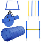 Kit de démarrage d’agilité canine, ensemble d’entraînement et d’exercice en extérieur pour animaux de compagnie