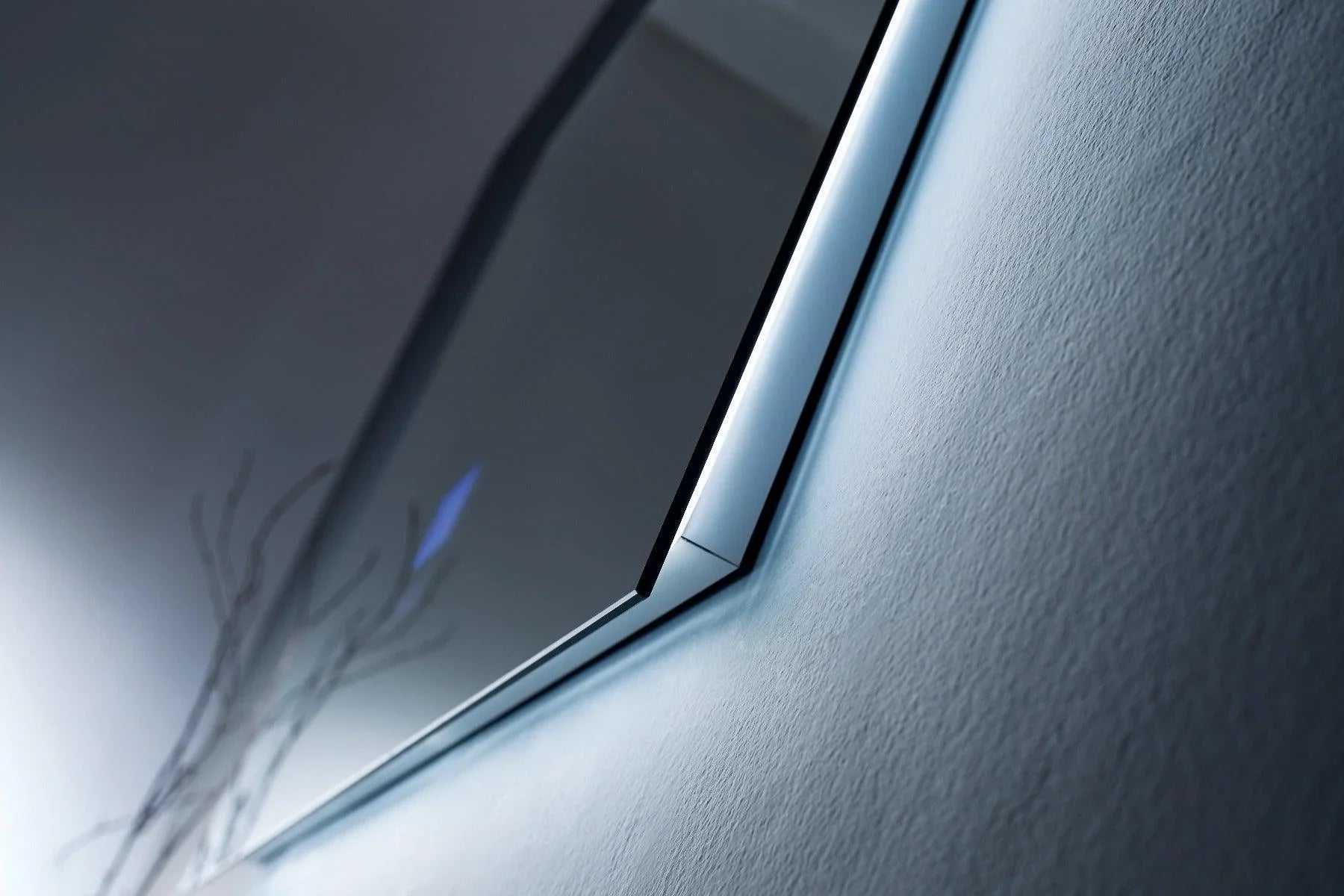 60" x 30" Smart LED Bathroom Mirror with Touch Screen Display - Bluetooth Mirror with Built-in Speakers, Automatic Anti-Fog Technology, Energy-Saving Lighting & Frameless Design