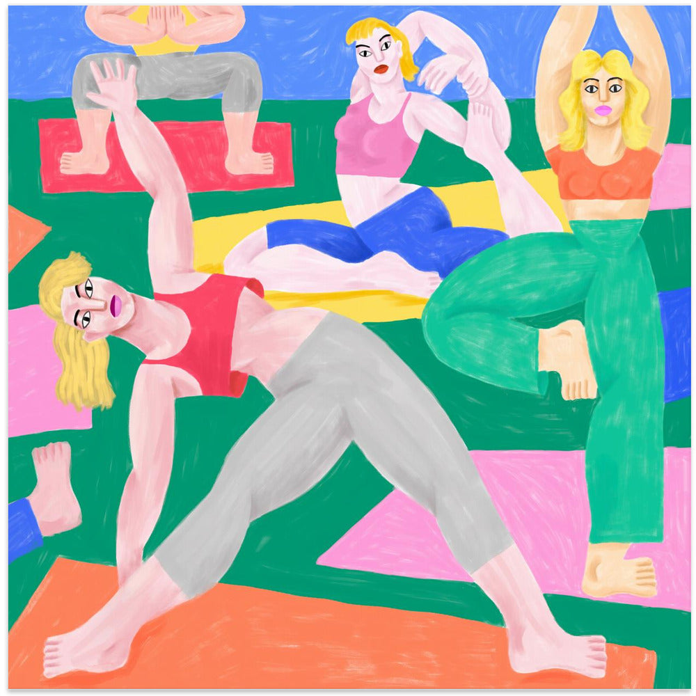 CeÃŒÂpeÃŒÂ Yoga Ga-canvas-DECOROLALA