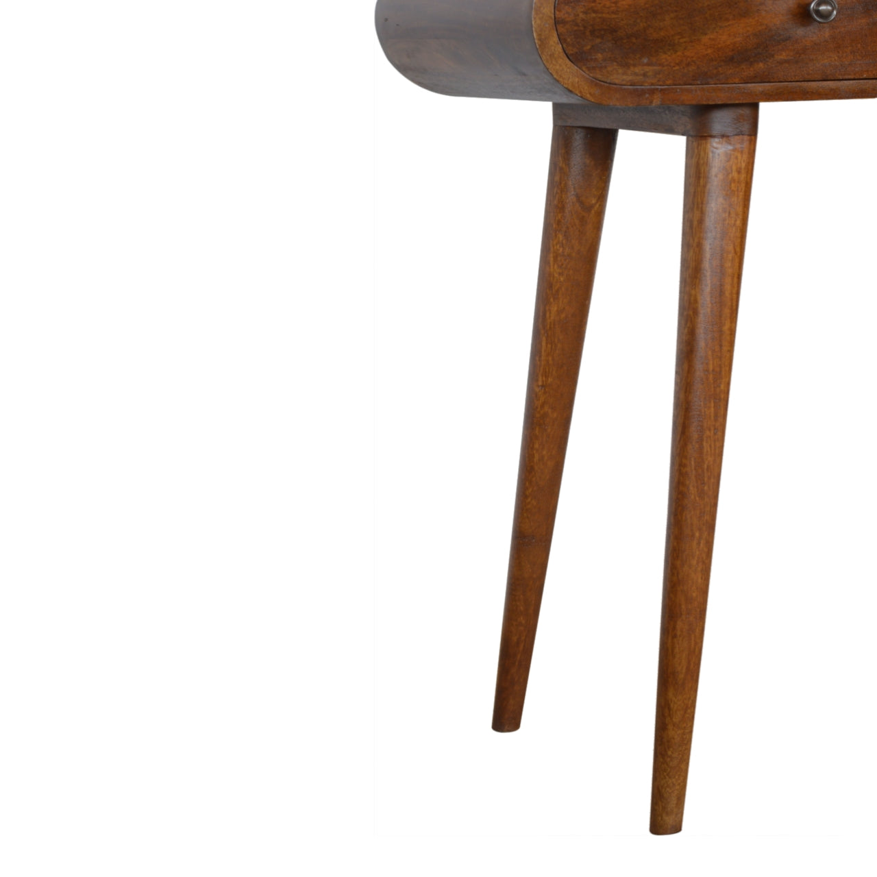 Chestnut London Console Table - Solid Mango Wood with 2 Drawers