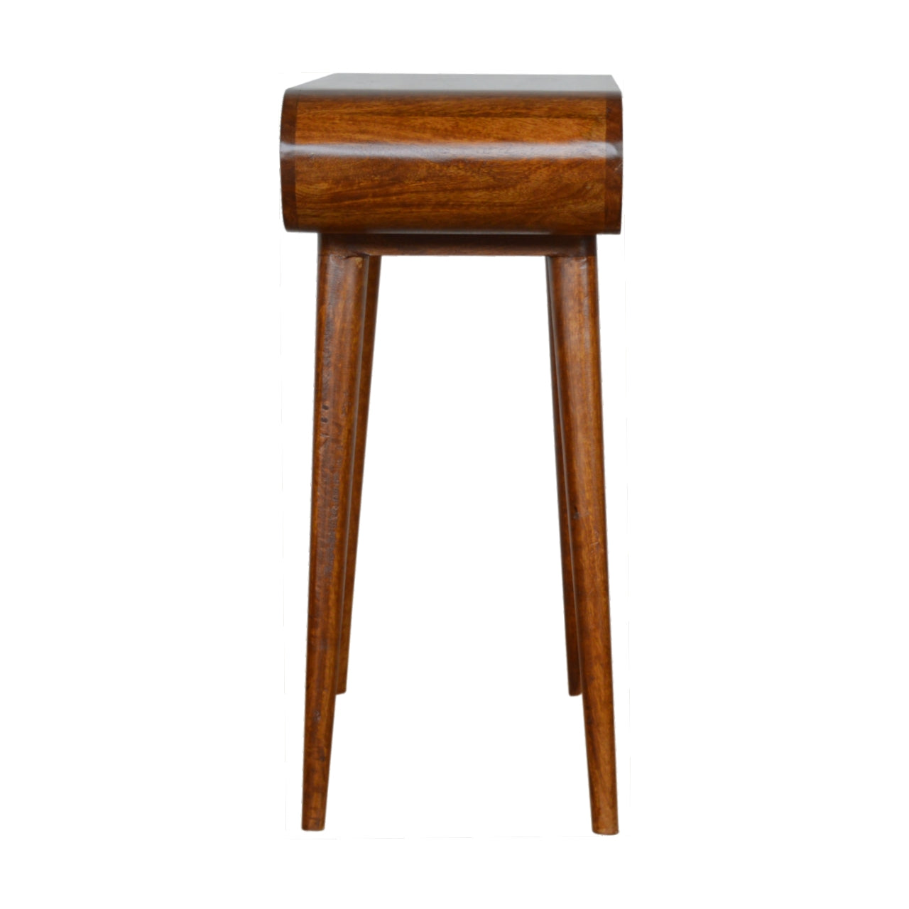 Chestnut London Console Table - Solid Mango Wood with 2 Drawers