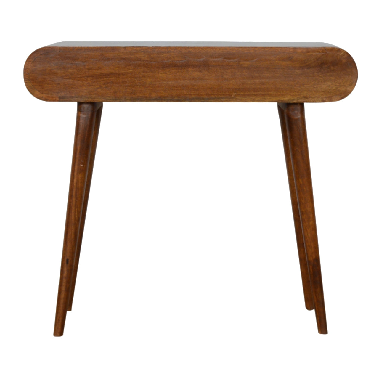 Chestnut London Console Table - Solid Mango Wood with 2 Drawers