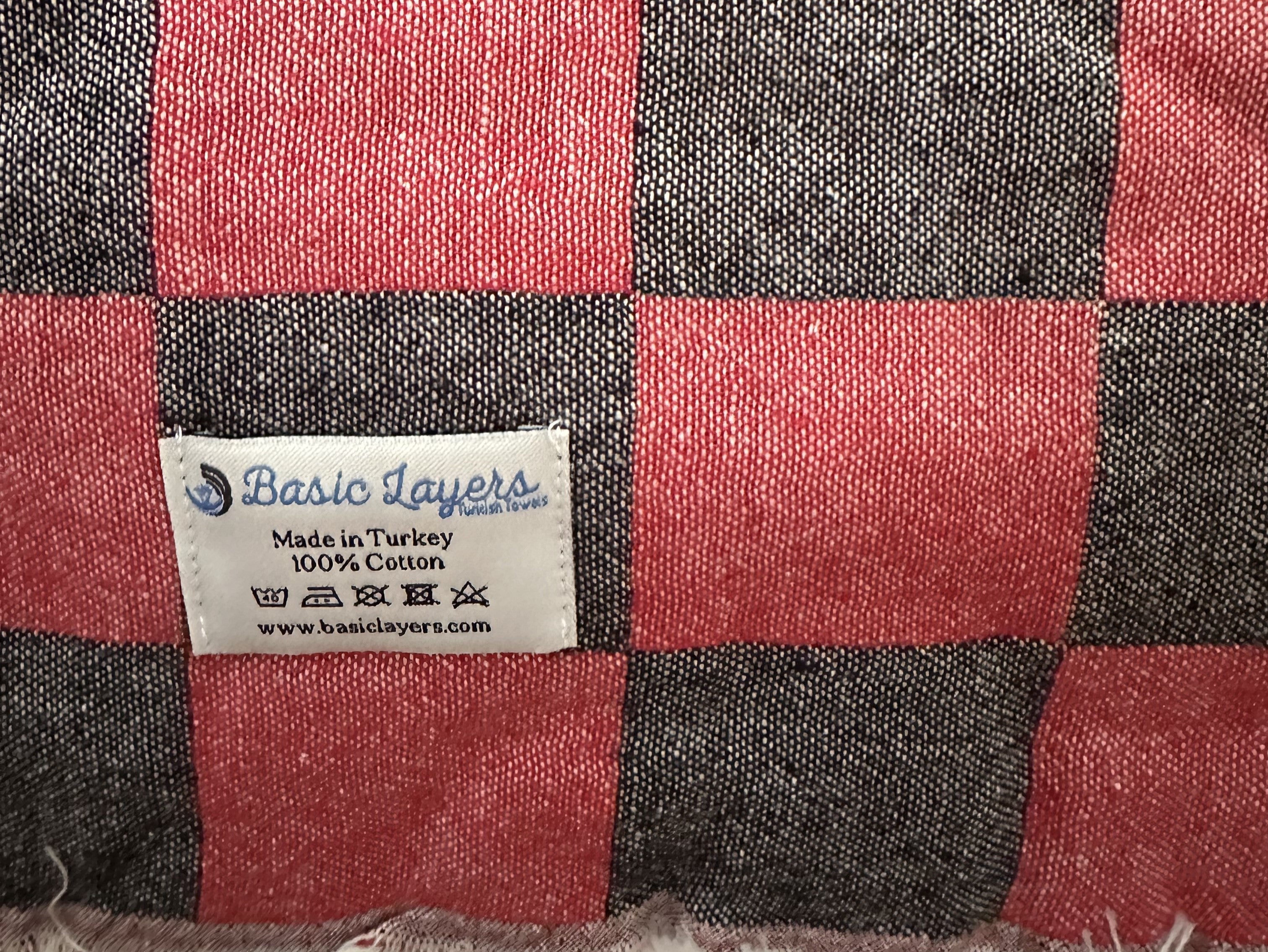 CHECKERED TURKISH COTTON THROW-Turkish Throw-DECOROLALA