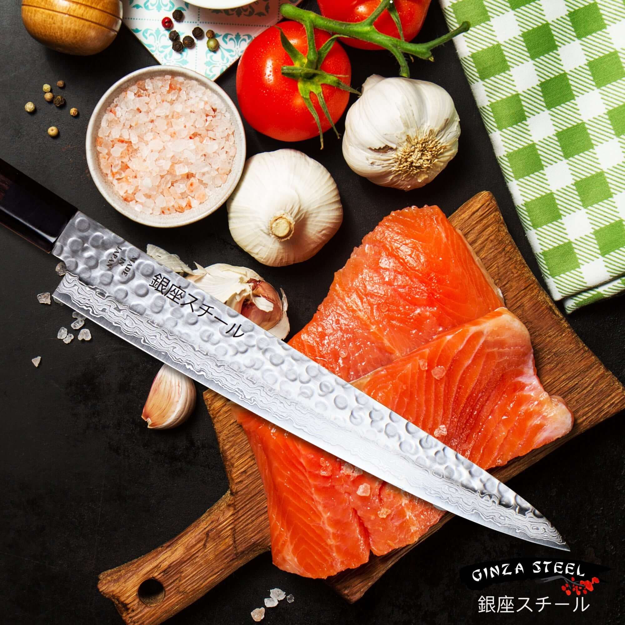 KAZUKO 240 - Sujihiki/Slicer 240mm Blade-4