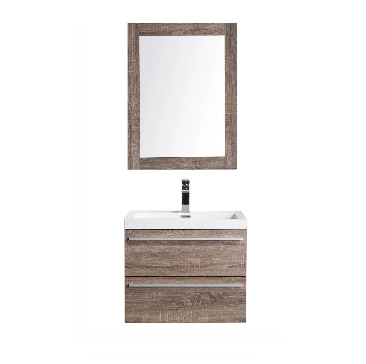 24" Sofia Mirror - Soft Oak