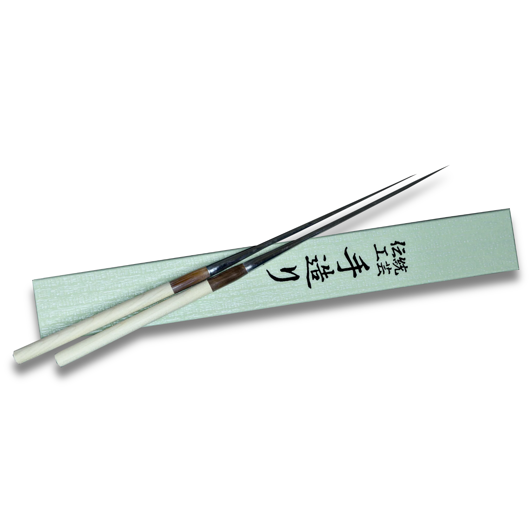 Takayuki Moribashi 150mm - Buffalo pattern Stainless Steel - wood handle-4