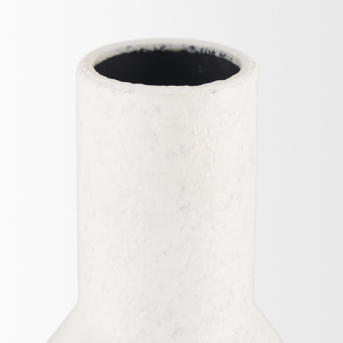 w/ Black Ombre Metal Vase-Vase-DECOROLALA